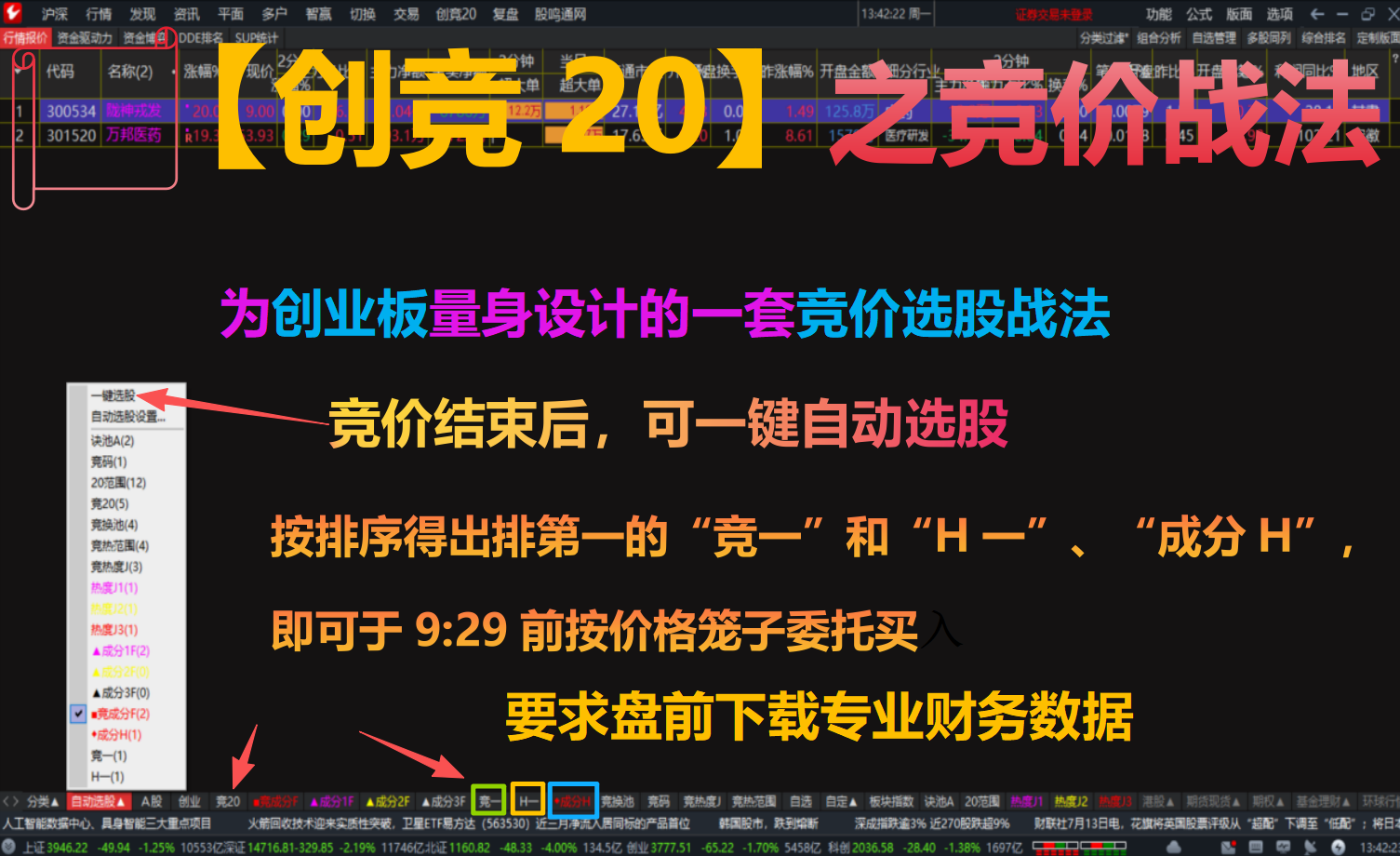 最新《创竞20》之竞价战法介绍