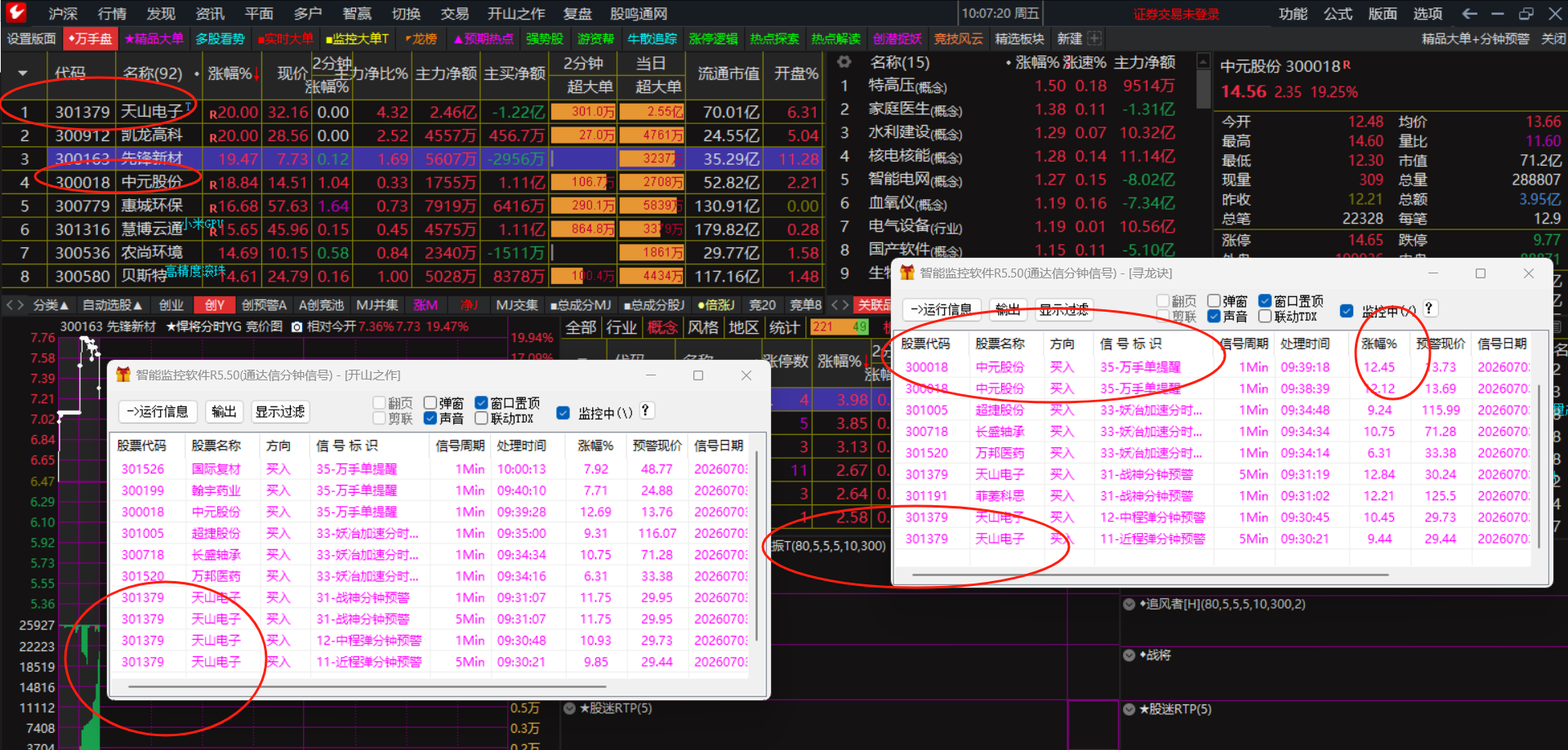 7.3爆发啦，强势捕捉涨停！！